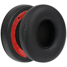 画像をギャラリービューアに読み込む, Geekria イヤーパッド QuickFit 互換性 パッド ビーツバイドクタードレ Beats Solo 4 Wireless On-Ear ヘッドホンに対応 パッド イヤー / イヤーカッププロテインレザー (黒)