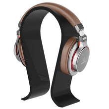画像をギャラリービューアに読み込む, Geekria ヘッドホンスタンド アクリル製 オメガ オーバーイヤー ヘッドホン、ゲームヘッドセット用の ホルダー, デスクディスプレイハンガー ソニー Sony, アーカーゲー AKG, ゼンハイザー Sennheiser, ジェイブイシー JVC と互換性(黒)