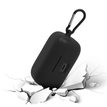 画像をギャラリービューアに読み込む, Geekria シリコンカバー 互換性カバーゼンハイザー Sennheiser MOMENTUM True Wireless 4 対応 True Wireless Earbuds 充電ケースカバー 外装カバー キーホルダーフック付き、充電ポートアクセス可能(黒)