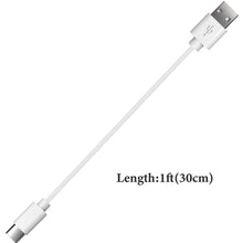 画像をギャラリービューアに読み込む, Geekria 充電ケーブル 互換性 USB 充電コード USB to USB-C ジャブラ Jabra Elite 10 Gen 2, Elite10, Elite 8 Active, Elite 85t, Elite 7 Pro に対応 (白/30cm 2パック)