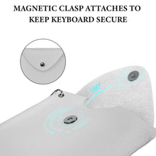 画像をギャラリービューアに読み込む, Geekria キーボード キャリー カバー ケース 互換品 ロジクール Logicool MX Keys Mini KX700ワイヤレス ポータブル キーボード 保護 トラベル バッグ(ライトグレー)