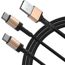 画像をギャラリービューアに読み込む, Geekria 急速充電ケーブル USB - デュアル Type-C Y スプリッター充電ケーブル、PlayStation 5, Xbox Series X, Series S 充電ケーブル, 互換性あり PS5 DualSense コントローラ (黒/200cm)