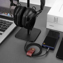 画像をギャラリービューアに読み込む, Geekria ケーブル ナイロン編組 互換性 オーディオコード ブイモーダ V-MODA Crossfade 3, Crossfade 2, Crossfade LP2, M-100, M-80, V-80 ヘッドホンケーブル、3.5mm に適合する 1.2m