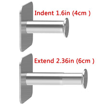 画像をギャラリービューアに読み込む, Geekria 壁掛けフック 伸縮式 ヘッドセットハンガー ヘッドホンホルダー 3M粘着テープ付き 耐荷重1kg