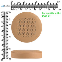 画像をギャラリービューアに読み込む, Geekria イヤーパッド互換性 パッド ジェイビーエル JBL Duet BT, Duet Bluetooth Wireless On-Ear ヘッドホンに対応 パッド イヤー / イヤーカップ (プロテインレザー / 黄)