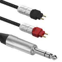 画像をギャラリービューアに読み込む, Geekria Apollo 6N単結晶銅 ケーブル 互換性 オーディオコード ゼンハイザー Sennheiser HD660S HD650 HD600 ヘッドホンケーブル、6.5mm AUX に適合する 250cm