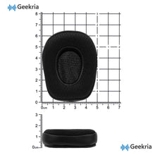 画像をギャラリービューアに読み込む, Geekria イヤーパッド Comfort 互換性 パッド BlueParrott B350 (B350-XT) Noise Cancelling ヘッドホンに対応 パッド イヤー / イヤーカップ メッシュファブリック (黒)