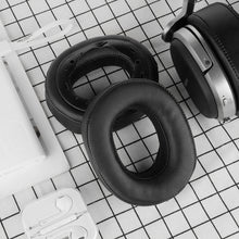 画像をギャラリービューアに読み込む, Geekria イヤーパッド QuickFit 互換性 パッド ソニー SONY MDR-HW700, MDR-HW700DS ヘッドホンに対応 パッド イヤー / イヤーカップ (プロテインレザー/ブラック)
