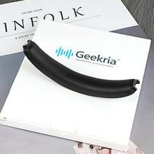 画像をギャラリービューアに読み込む, Geekria ヘッドバンド 互換性 ヘッドホンヘッドバンド パッド マイクロソフト Microsoft Modern Wireless, Modern USB Wired, Modern USB-C Wired 対応 交換用 (プロテインレザー/黒)