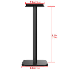 画像をギャラリービューアに読み込む, Geekria ヘッドホンスタンド アルミニウム合金 オーバーイヤー ヘッドホン、ゲームヘッドセット用の ホルダー, デスクディスプレイハンガー 頑丈なヘビーベース ボーズ Bose QC35II Gaming, QC35II, ソニー Sony WH-1000XM4, WH-1000XM3 と互換性 (黒)