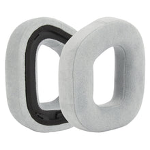 画像をギャラリービューアに読み込む, Geekria イヤーパッド Comfort 特厚 互換性 パッド コルセア Corsair HS80 RGB ヘッドホンに対応 パッド イヤー / イヤーカップ マイクロスエード (グレー)