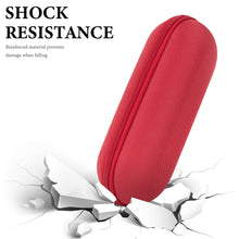 画像をギャラリービューアに読み込む, Geekria ケース Shield スピーカーケース 互換性 ハードケース 旅行用 ハードシェルケースビーツバイドクタードレ Beats Pill に対応 収納ポーチ付き (赤)