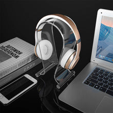 画像をギャラリービューアに読み込む, Geekria ヘッドホンスタンド クリア オメガ オーバーイヤー ヘッドホン、ゲームヘッドセット用の ホルダー, デスクディスプレイハンガー ソニー SONY, アーカーゲー AKG, オーディオテクニカ ATH, ボーズ Bose, ジェイビーエル JBLと互換性(Clear)