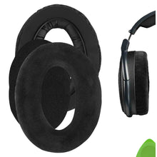 画像をギャラリービューアに読み込む, Geekria イヤーパッド Comfort 互換性 パッド ゼンハイザー Sennheiser HD 660 S2, HD660 S, HD650, HD600, HD580, HD565, HD545, HD535, HD525, HD6XX, HD58X ヘッドホンに対応 パッド イヤークッション / イヤーカップ (ベロア / ブラック)