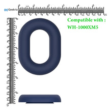 画像をギャラリービューアに読み込む, Geekria イヤーパッドカバー シリコンカバー 適合する ソニー Sony WH-1000XM5, WH1000XM5 Wireless ヘッドホンに対応/交換用 保護カバー シリコンカバー シリコンケース スクラッチプロテクションケース イヤピースカバー ヘッドセットスピーカースキンプロテクター(青)