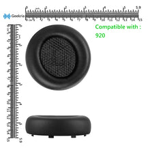 画像をギャラリービューアに読み込む, Geekria イヤーパッド QuickFit 互換性 パッド Alienware AW920H ヘッドホンに対応 パッド イヤー / イヤーカップ (プロテインレザー/黒)
