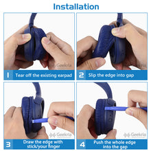 画像をギャラリービューアに読み込む, Geekria イヤーパッド Nova 互換性 パッド ジェイビーエル JBL JR 300, T300BT, T450BT, T500BT, Tune 500/ 500BT/ 510BT/ 520 ヘッドホンに対応 パッド イヤー / イヤーカップ (レザーレット / ピンク)