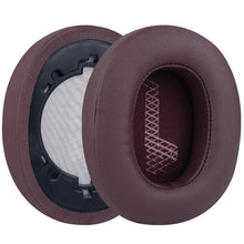 画像をギャラリービューアに読み込む, Geekria イヤーパッド QuickFit 互換性 パッド ジェイビーエル JBL LIVE 500BT ヘッドホンに対応 パッド イヤー / イヤーカップ (プロテインレザー / 赤)