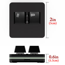 画像をギャラリービューアに読み込む, Geekria ミーティング ミュート コントローラー (RGB バックライト) Windows グーグル Google Meet アプリと互換性あり、マイク オーディオのミュート/ミュート解除、ビデオの停止/開始、オンライン教室、会議用のキーボード ボタン (黒 )