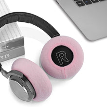 画像をギャラリービューアに読み込む, Geekria カバー 2 ペア 互換性 イヤーパッドカバー (SGS認証済) 劣化防止、防塵 ヘッドホン交換用 ストレッチニット 8-11CM |ヘッドホン用 洗濯可 (中型 / ピンク)