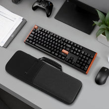 画像をギャラリービューアに読み込む, Geekria フルサイズキーボード ハードシェルケース Keychron K10 HE /K10 Max/Q6 HE/V6, Redragon K668/K689/K556 PRO, AULA F108 PROと互換性あり トラベルキャリングバッグ 104鍵キーボードに適用