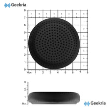 画像をギャラリービューアに読み込む, Geekria イヤーパッド QuickFit 互換性 パッド スカルキャンディ Skullcandy Grind Bluetooth Wireless ヘッドホンに対応 パッド イヤー / イヤーカップ ( プロテインレザー / ブラック )