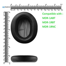 画像をギャラリービューアに読み込む, Geekria イヤーパッド QuickFit 互換性 パッド ソニー Sony MDR-1ABT, MDR-1RBT, MDR-1RNC ヘッドホンに対応 パッド イヤー / イヤーカップ (プロテインレザー / ブラック)