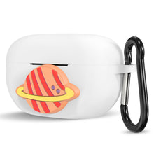 画像をギャラリービューアに読み込む, Geekria シリコン カバー 互換性 カバー ソニー Sony WF-1000XM5 対応 True Wireless Earbuds 充電ケースカバー 外装カバー キーホルダーフック付き 充電ポートアクセス可能 (白)