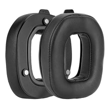 画像をギャラリービューアに読み込む, Geekria イヤーパッド QuickFit 互換性 パッド Astro A50 Gen 4 ヘッドホンに対応 パッド イヤー / イヤーカップ (プロテインレザー / 黒)