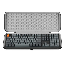 画像をギャラリービューアに読み込む, Geekria フルサイズキーボード ハードシェルケース Keychron K10 HE /K10 Max/Q6 HE/V6, Redragon K668/K689/K556 PRO, AULA F108 PROと互換性あり トラベルキャリングバッグ 104鍵キーボードに適用