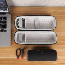 画像をギャラリービューアに読み込む, Geekria スピーカー保護ケースジェイビーエル JBL Flip 7, Flip 6, Flip 5, Flip 4, Flip 3に対応ケースカバー 交換用ハードシェルスピーカー収納バッグ ポータブルスピーカー保護キャリングケース 充電ケーブル収納ポケット付き (Black)