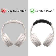 画像をギャラリービューアに読み込む, Geekria プロテインレザー ヘッドバンドパッドカバー ボーズ QuietComfort、QC45、QC35、QC35 II、QC35 II ゲーミング、QC25、QC15、QC SE ヘッドホン対応 交換用バンド ブラック