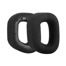 画像をギャラリービューアに読み込む, Geekria イヤーパッド Comfort 互換性 パッド コルセア Corsair HS80 RGB Wireless ヘッドホンに対応 パッド イヤー / イヤーカップ (メッシュファブリック/ 黒)