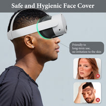 画像をギャラリービューアに読み込む, Geekria VR アップグレードフェイシャルインターフェース、Meta Quest 3S 対応、防汗 PU フォームクッション、漏れ防止ライトノーズパッド付きアクセサリーセット、防汗・空気循環設計