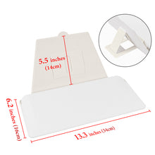 画像をギャラリービューアに読み込む, Geekria コンパクト キーボード ケース、携帯電話とタブレット ホルダー付きヴィーガン レザー トラベル ケース、Magic Keyboard、ロジクール Logicool Pebble Keys 2 K380s / ロジクール Logicool K380 と互換性のあるキーボード ケース (ホワイト)