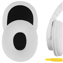 画像をギャラリービューアに読み込む, Geekria イヤーパッド QuickFit 互換性 パッド ソニーSony MDR-ZX 750DC/ 750/ 750AP/ 750BN ヘッドホンに対応 パッド イヤー / イヤーカップ (プロテインレザー / 白い)