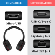 画像をギャラリービューアに読み込む, Geekria 充電ケーブル 互換性 USB 充電コード USB to Micro-USB ソニー Sony MDR-XB950B1 XB650BT WH-CH700N 1000XM2 MDR-1000X に対応 (白/30cm 2個)