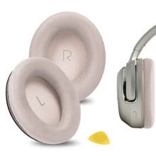 画像をギャラリービューアに読み込む, Geekria イヤーパッド QuickFit 互換性 パッド ジェイビーエル JBL TOUR ONE, TOUR ONE M2 ヘッドホンに対応 パッド イヤー / イヤーカップ プロテインレザー(シャンパンゴールド)