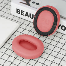 画像をギャラリービューアに読み込む, Geekria イヤーパッド QuickFit 互換性 パッド エディファイアー Edifier W820NB ヘッドホンに対応 パッド イヤー / イヤーカップ (プロテインレザー /赤)