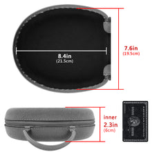 画像をギャラリービューアに読み込む, Geekria ケース Shield ヘッドホンケース 互換性 ハードケース 旅行用 ハードシェルケース Soundcore Space Q45, Life Tune XR, Anker Life Q20i, Life Q20+, Life Q35, Life Q30, Space NC に対応 収納ポーチ付き (グレー)
