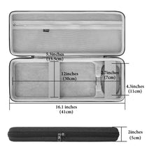 画像をギャラリービューアに読み込む, Geekria 収納ケース 互換品 ロジクール Logicool MX KEYS mini KX700 + MX ANYWHERE 3ワイヤレスポータブル キーボード ケース ワイヤレスマウス MX1700 バッグ