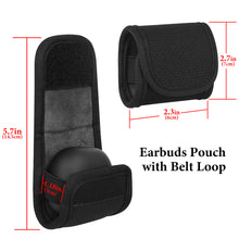 画像をギャラリービューアに読み込む, Geekria イヤホンポーチ ベルトループ付きアンカー Anker Soundcore Liberty 5, AeroClip, AeroFit 2, Liberty 4 Pro, C40i, P40i, P30i, C30i, Liberty 4 NC 対応、イヤホンケースベルトホルスター、バッグストラップ用クリップホルダー付き保護ケースカバー、オールラウンド保護 (ブラック)