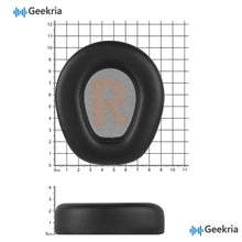 画像をギャラリービューアに読み込む, Geekria イヤーパッド QuickFit 互換性 パッド ジェイビーエル JBL Quantum ONE Wireless ヘッドホンに対応 パッド イヤー / イヤーカップ プロテインレザー (ブラック)