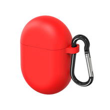 画像をギャラリービューアに読み込む, Geekria Silicone カバー グーグル / Google Pixel buds Pro と互換性のある True Wireless Earbuds 充電ケース カバー 充電ポートにアクセスするためのキーチェーン フック付き (Red)