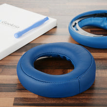 画像をギャラリービューアに読み込む, Geekria イヤーパッド QuickFit 互換性 パッド ソニー Sony PlayStation Gold Wireless Stereo CECHYA-0083 ヘッドホンに対応 パッド イヤー / イヤーカップ ( プロテインレザー / 青 )