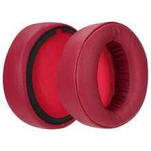 画像をギャラリービューアに読み込む, Geekria イヤーパッド QuickFit 互換性 パッド ソニー SONY MDR-XB950BT MDR-XB950B1 MDR-XB950/H ヘッドホンに対応 パッド イヤー / イヤーカップ ( プロテインレザー / 暗赤色 )