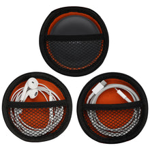 画像をギャラリービューアに読み込む, Geekria Shield イヤホンケース LG TONE Free T90/90S トゥルーワイヤレスイヤホンに対応 交換用ハードシェル トラベルキャリーバッグ ケーブル収納付き (ブラック)