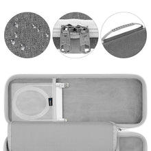 画像をギャラリービューアに読み込む, Geekria キーボード キャリングケース、ハードシェル保護トラベルバッグ、アップル Apple Magic Keyboard (MXCL3LL/A) / MK2A3LL/A / MXCK3LL/A / MK293LL/A 対応、マウスコンボケース (ライトグレー)
