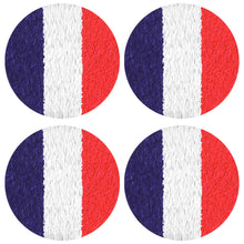 画像をギャラリービューアに読み込む, Geekria カバー 2 ペア 互換性 イヤーパッドカバー (SGS認証済) 劣化防止、防塵 ヘッドホン交換用 ストレッチニット 8-11CM ヘッドホン用 洗濯可 ( 中くらい / フランスの旗)