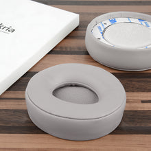 画像をギャラリービューアに読み込む, Geekria イヤーパッド QuickFit 互換性 パッド ビーツバイドクタードレ Beats Solo Pro Wireless (A1881) ヘッドホンに対応 パッド イヤー / イヤーカップ (プロテインレザー / グレー )